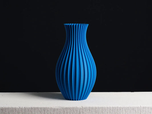Vase Nordique avec Rayures, Mode Vase