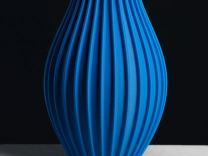 Vase Nordique avec Rayures, Mode Vase