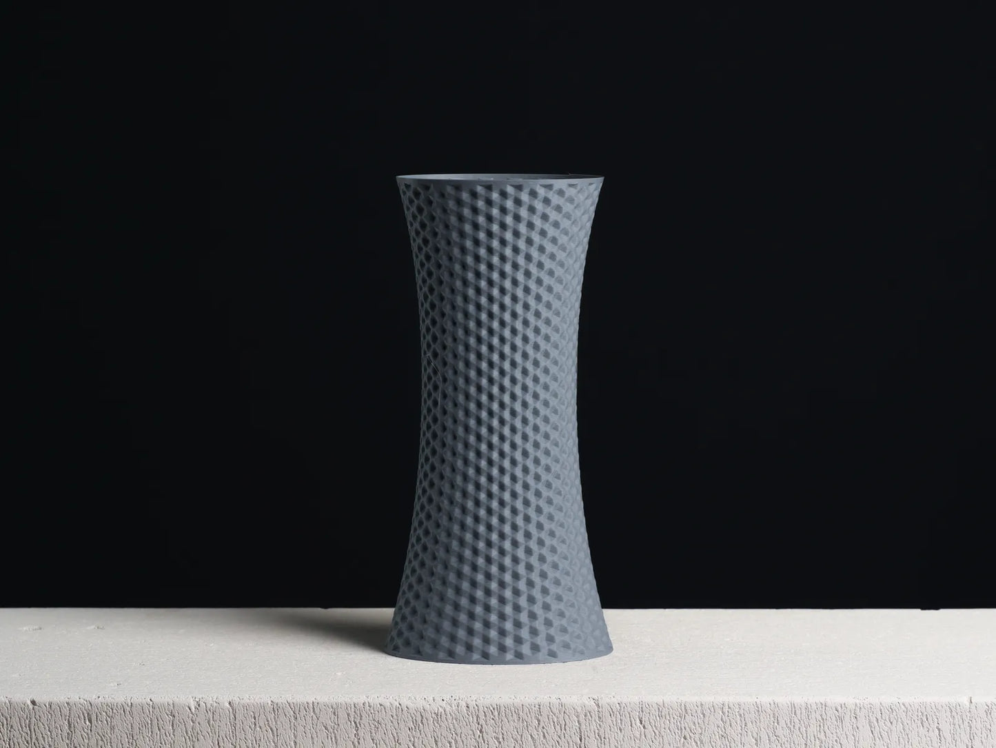 Vase Trophée | Texture Hexagonale (Mode Vase)