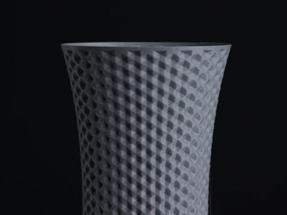 Vase Trophée | Texture Hexagonale (Mode Vase)