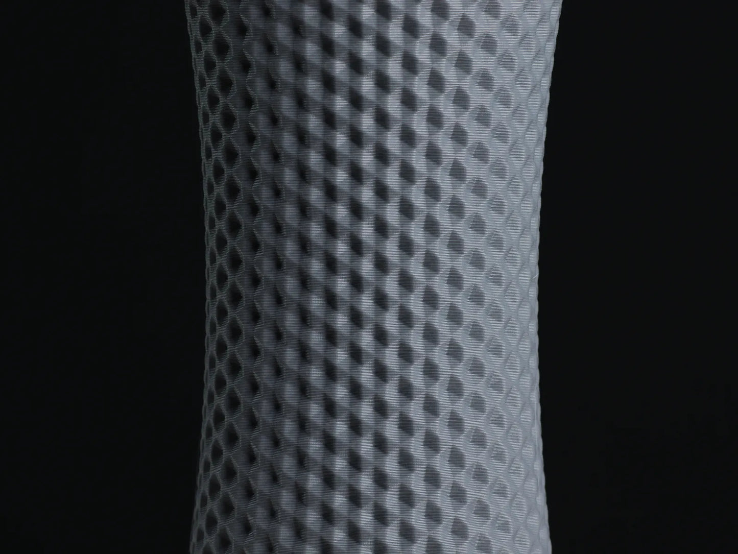 Vase Trophée | Texture Hexagonale (Mode Vase)