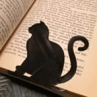 marque-page chat assis