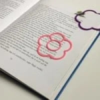 marque-page fleur