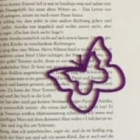 marque-page papillon