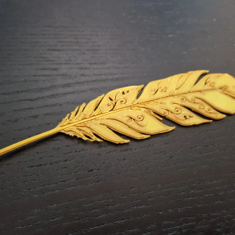 Marque page plume