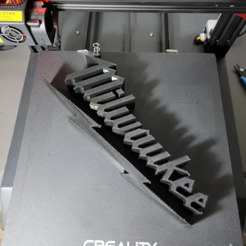 Milwaukee logo - Modèles 3D