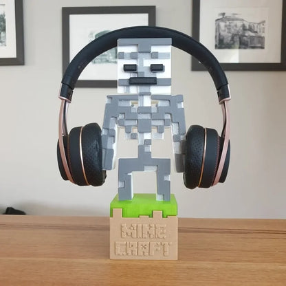 Minecraft headphones stand - 3D Models GadgetsAudio