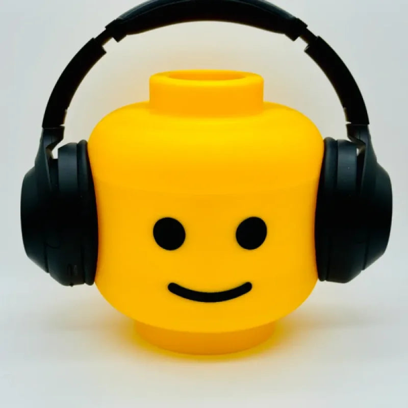 Minifig Head Headphone Stand