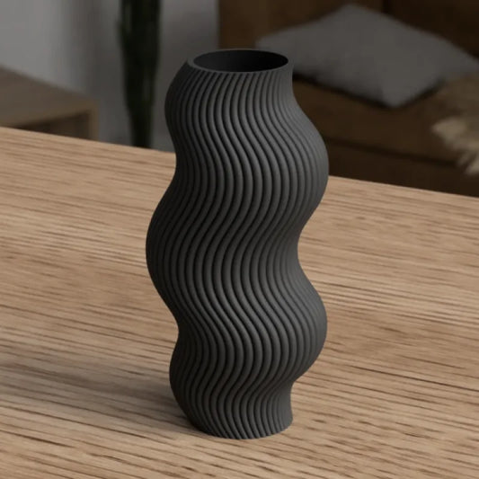 Modern Wavy Vase