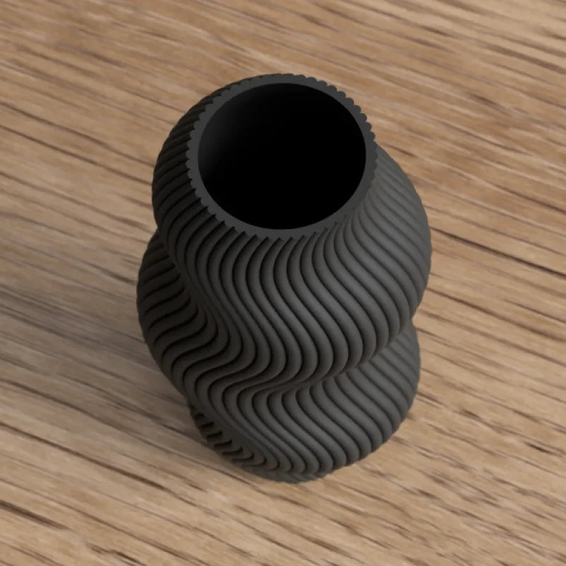 Modern Wavy Vase