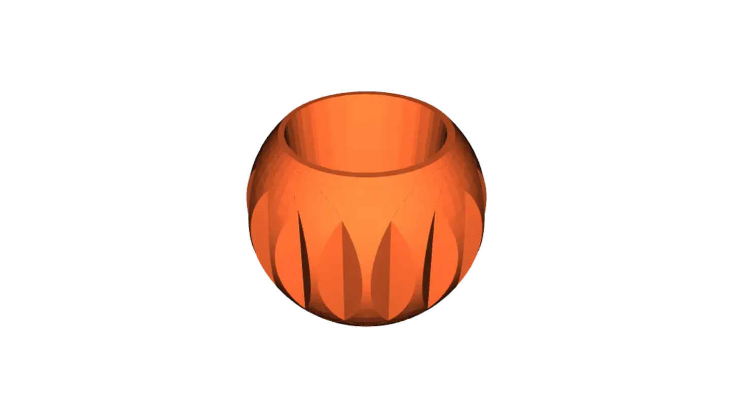 Pot de Fleurs Modern Groove