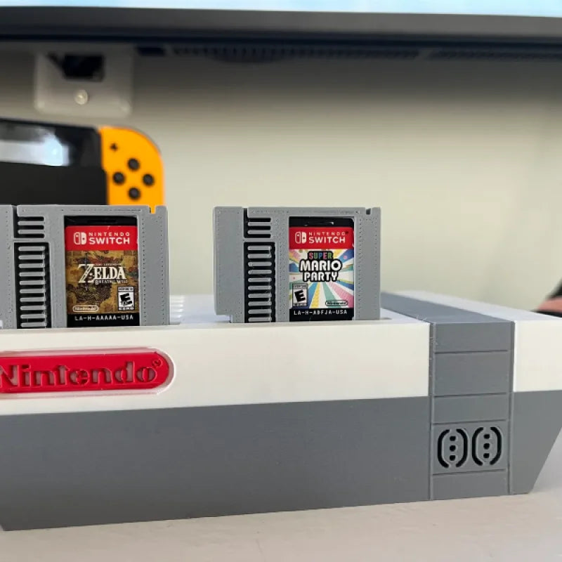 NES console nintendo switch cartridge holder