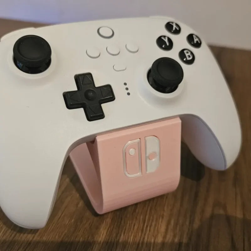 Nintendo Switch controller stand with logo