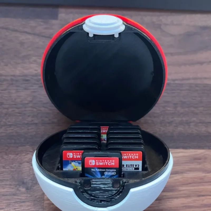 Nintendo switch game cartridge pokeball