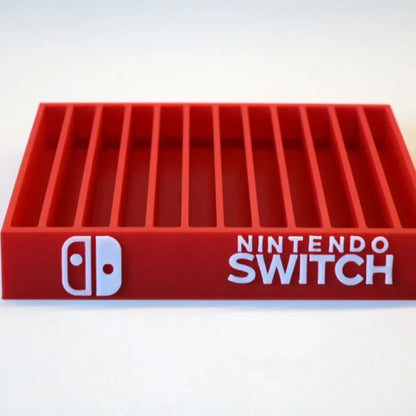 nintendo switch game storage (12 holes)