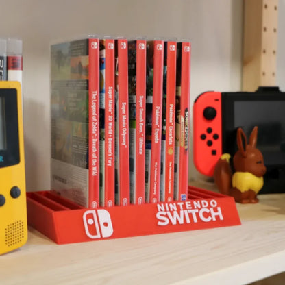 nintendo switch game storage (12 holes)