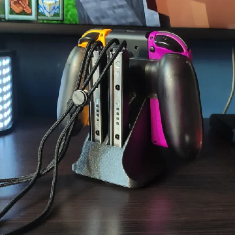 Nintendo Switch JoyCon grip & straps stand