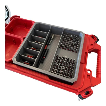 Organisateur bas pour Milwaukee Packout - 110 emplacements