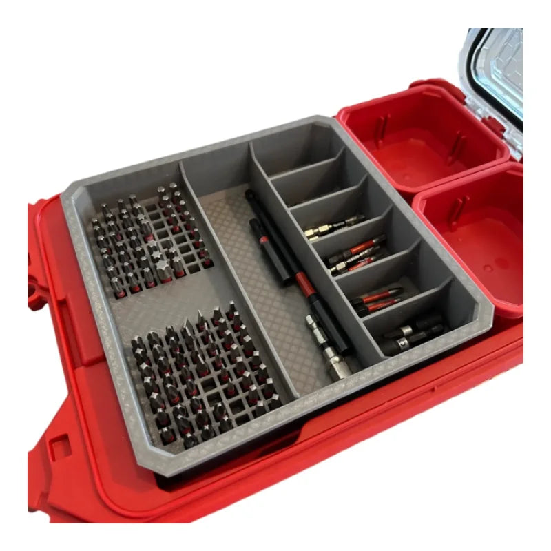 Organisateur bas pour Milwaukee Packout - 110 emplacements