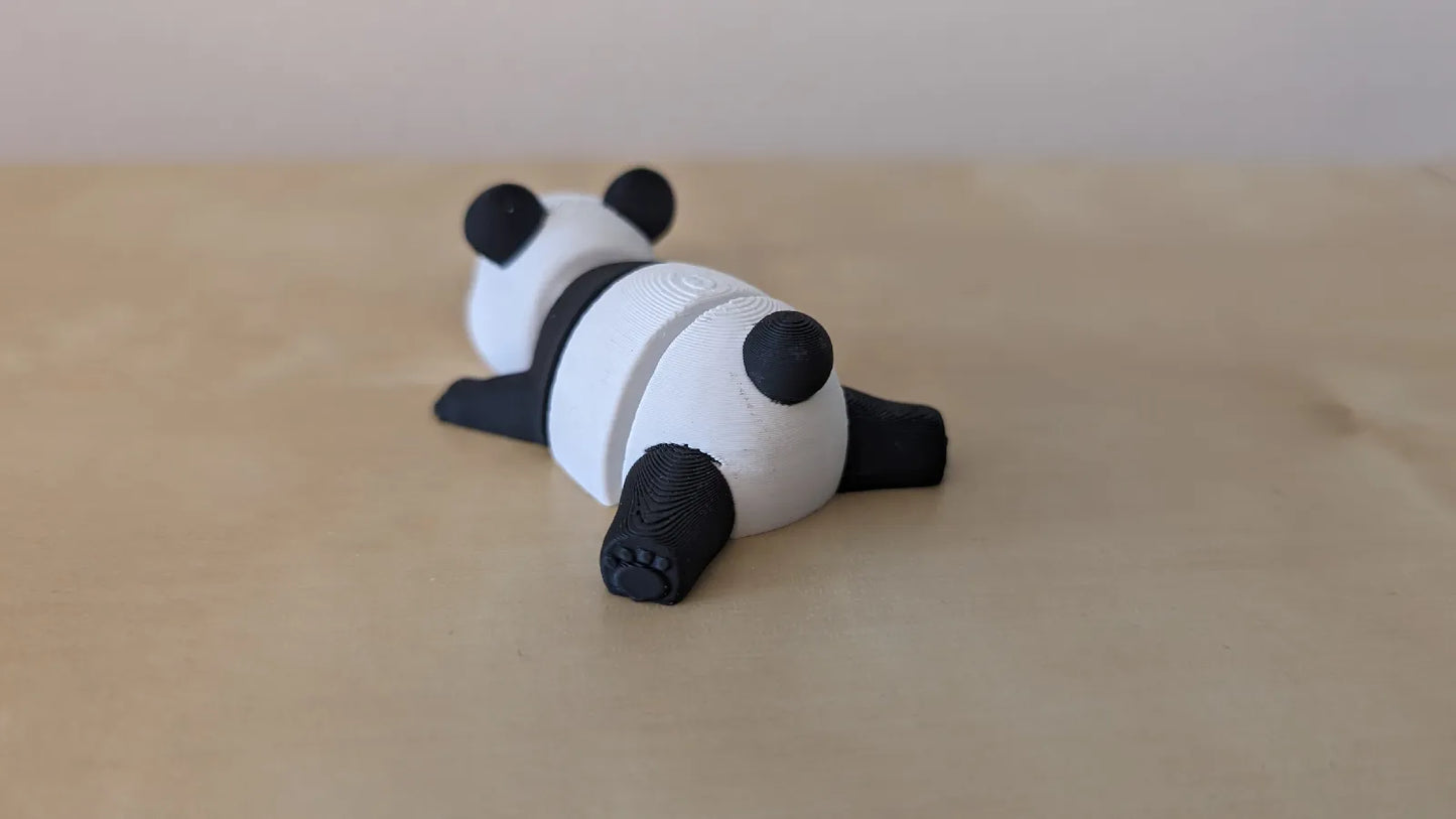 Porte-clés à figurine articulée Panda