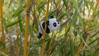 Porte-clés à figurine articulée Panda