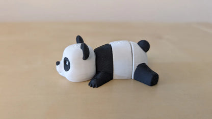 Porte-clés à figurine articulée Panda