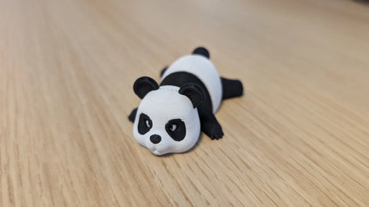 Porte-clés à figurine articulée Panda