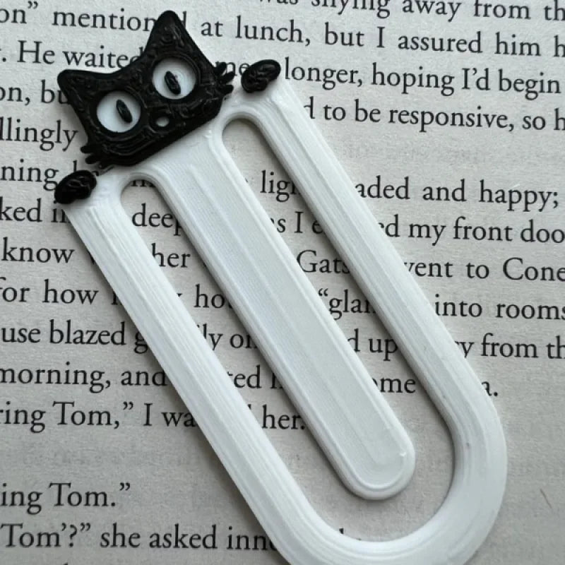 Peeking Cat Bookmark