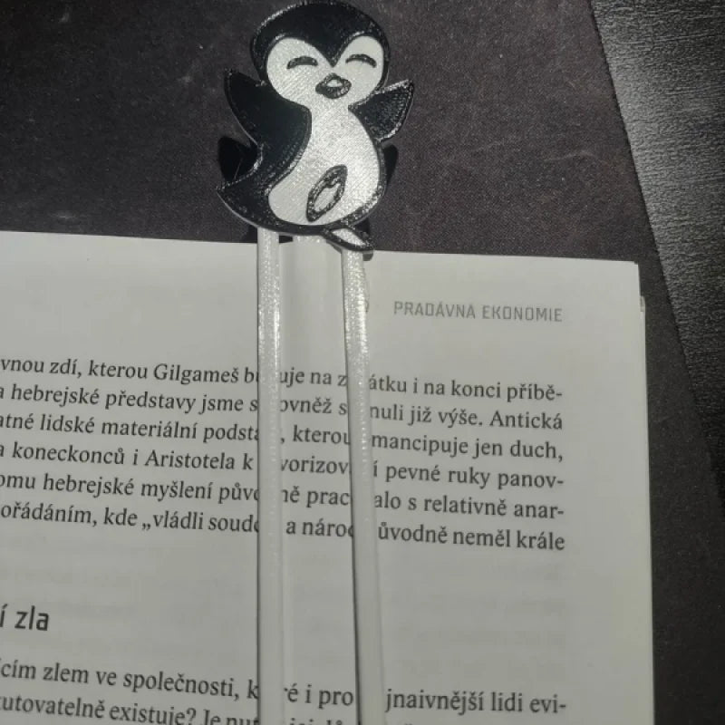 penguin bookmark