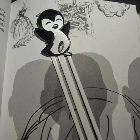penguin bookmark