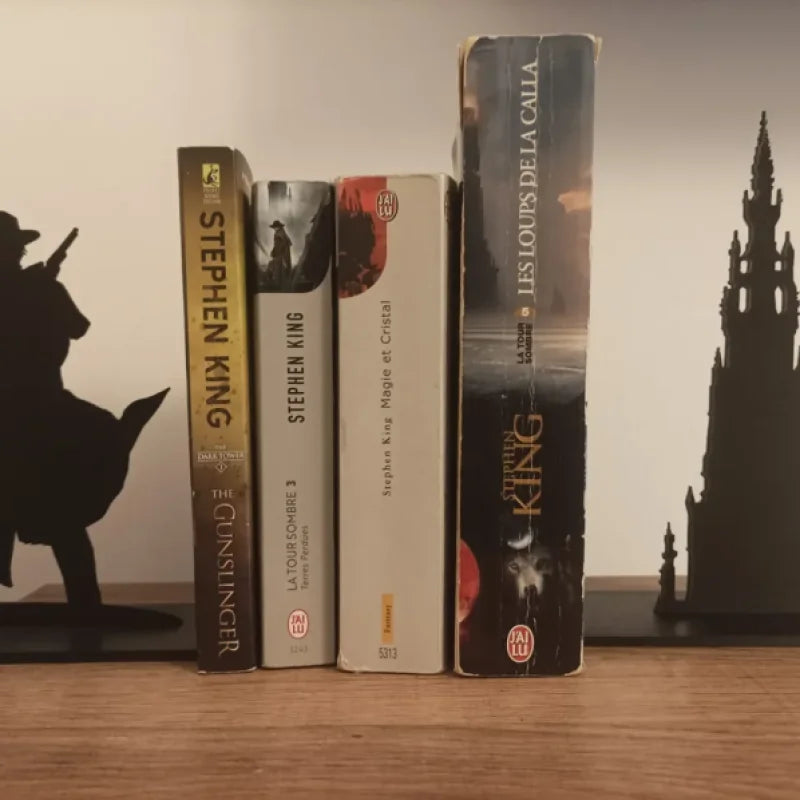 Serre-Livres La Tour Sombre de Stephen King - PolyPrestige3D