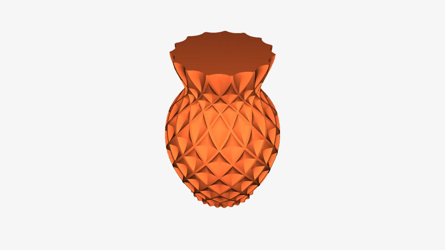 Vase Ananas Tordu