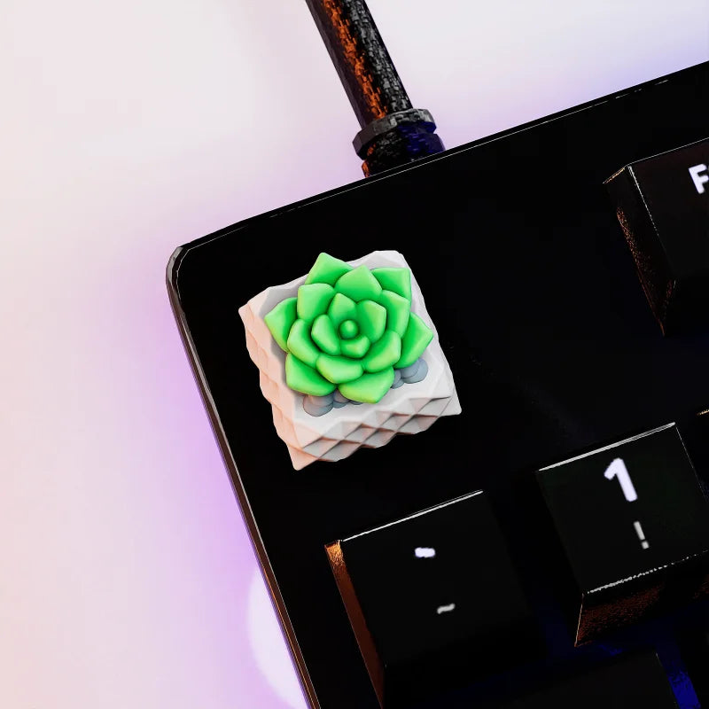 Plantes Keycaps pour Clavier Mécanique - PolyPrestige3D