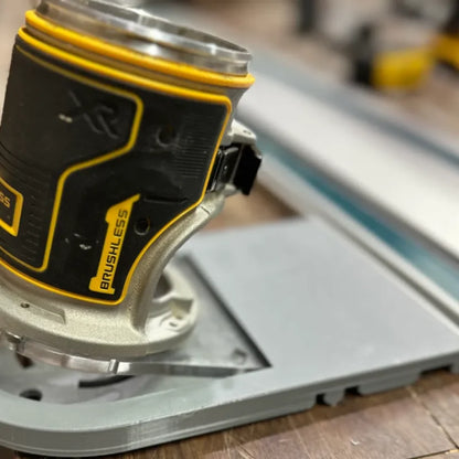 Plaque de toupie Dewalt pour rail Makita