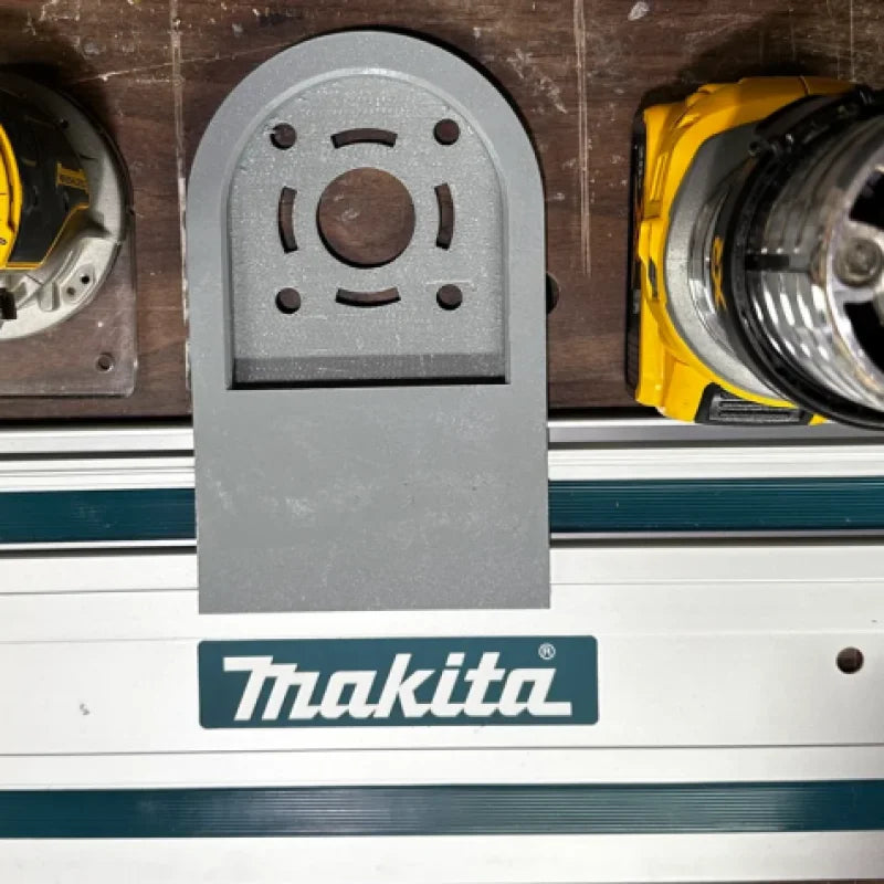 Plaque de toupie Dewalt pour rail Makita