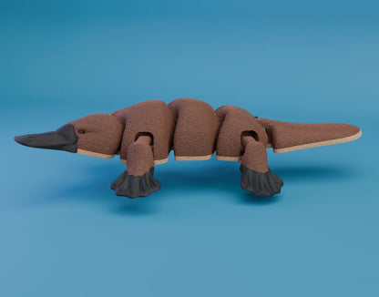 ornithorynque articulé (fichiers unicolores et multicolores)