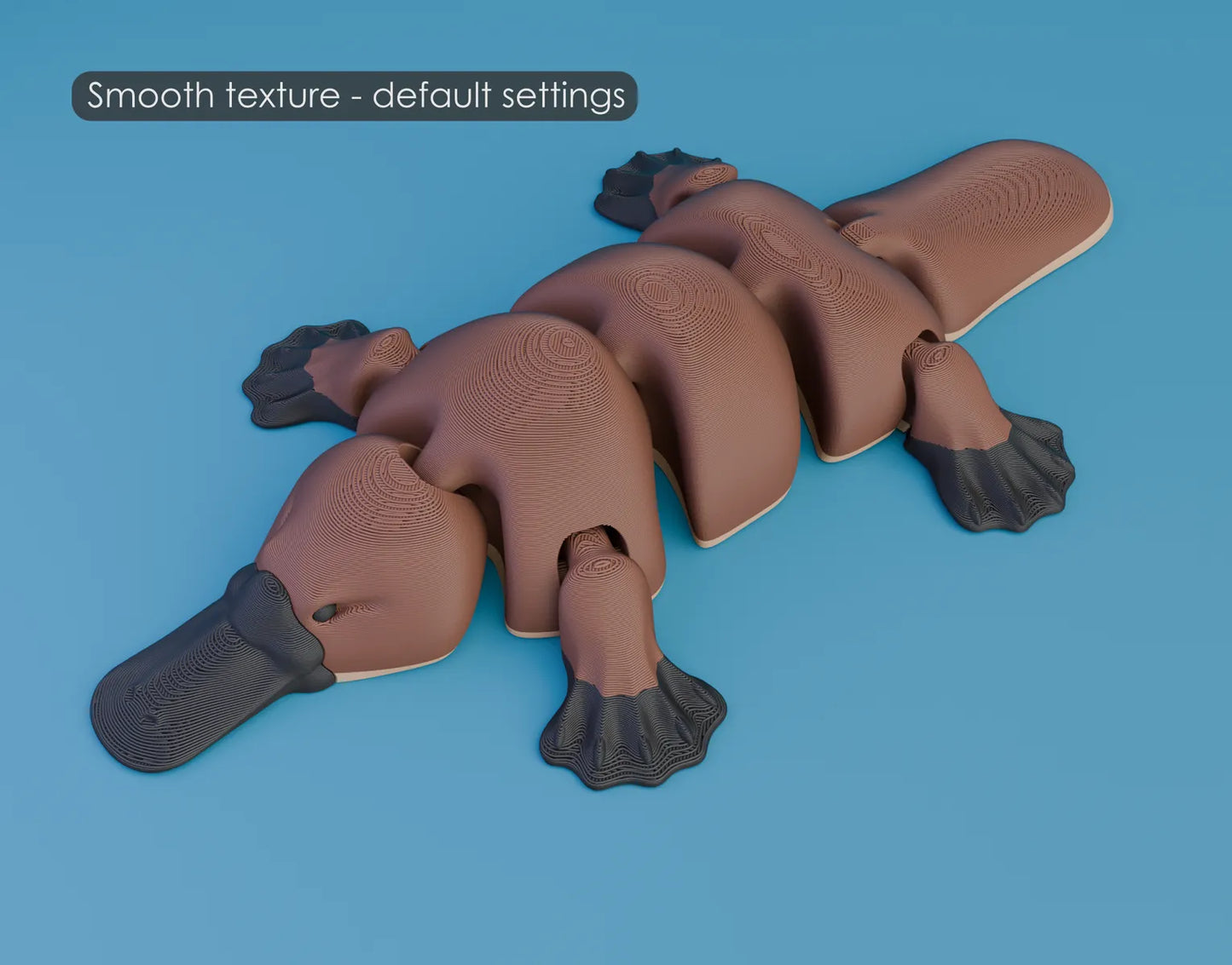 ornithorynque articulé (fichiers unicolores et multicolores)