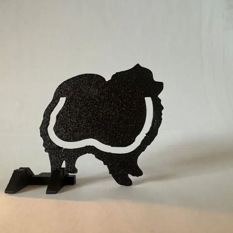 Pomeranian dog bookmark