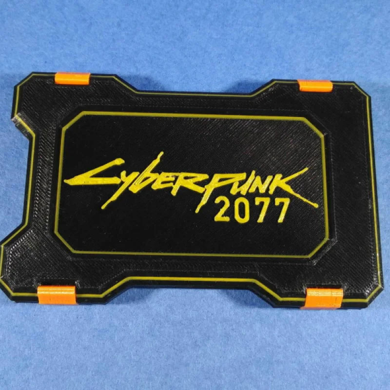  Porte-cartes avec logo Cyberpunk - Accessoire Unique 