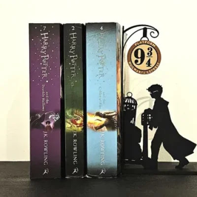 Porte-livre inspiré de Harry Potter & Plateforme 9 3/4