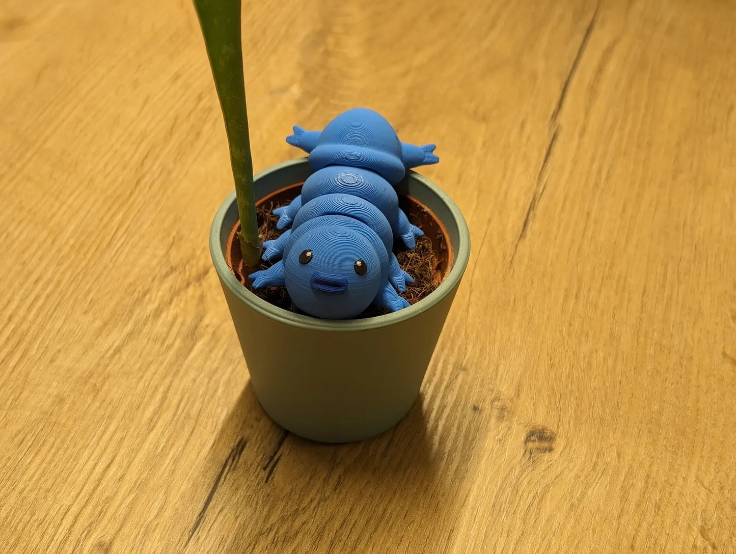 Porte-clés à figurine articulée Tardigrade