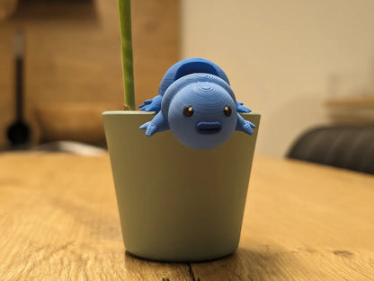 Porte-clés à figurine articulée Tardigrade