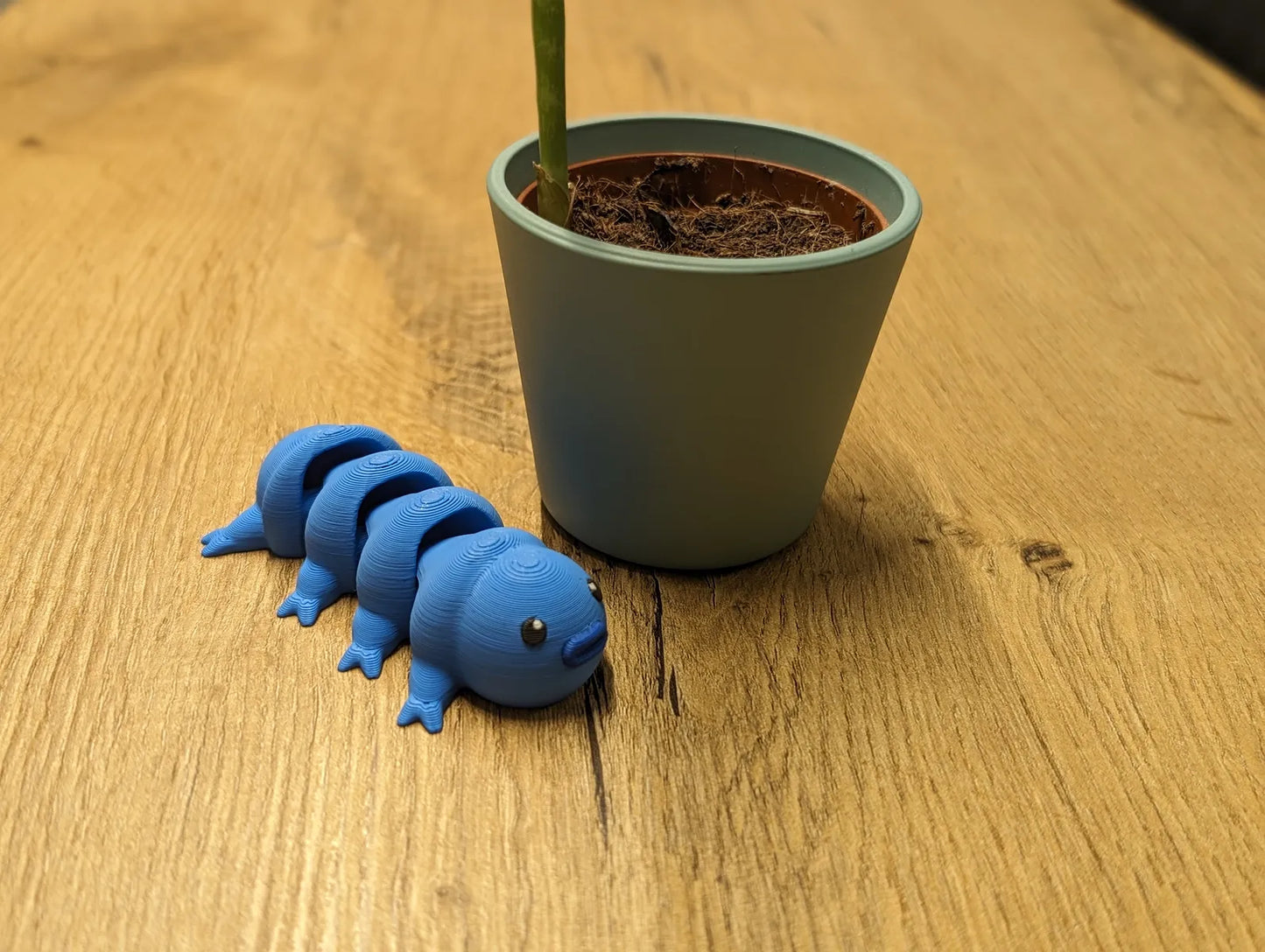 Porte-clés à figurine articulée Tardigrade