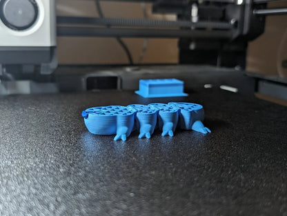 Porte-clés à figurine articulée Tardigrade