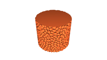 Pot et Jardinière Voronoi en Pyrite - Design en mode vase