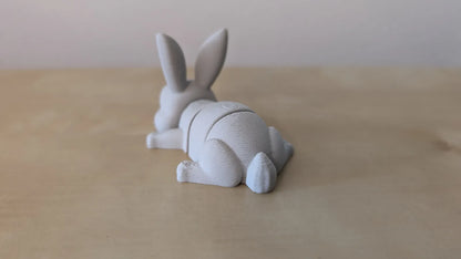 Porte-clés à figurine articulée Lapin