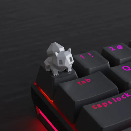 Keycap Lowpoly Bulbizarre 