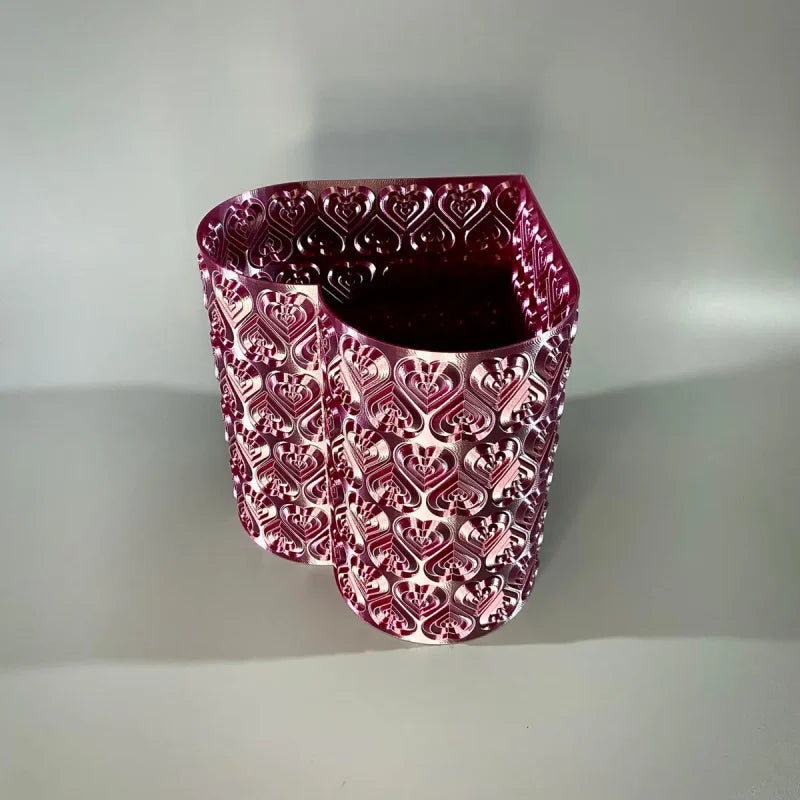 Ripple Heart Vase