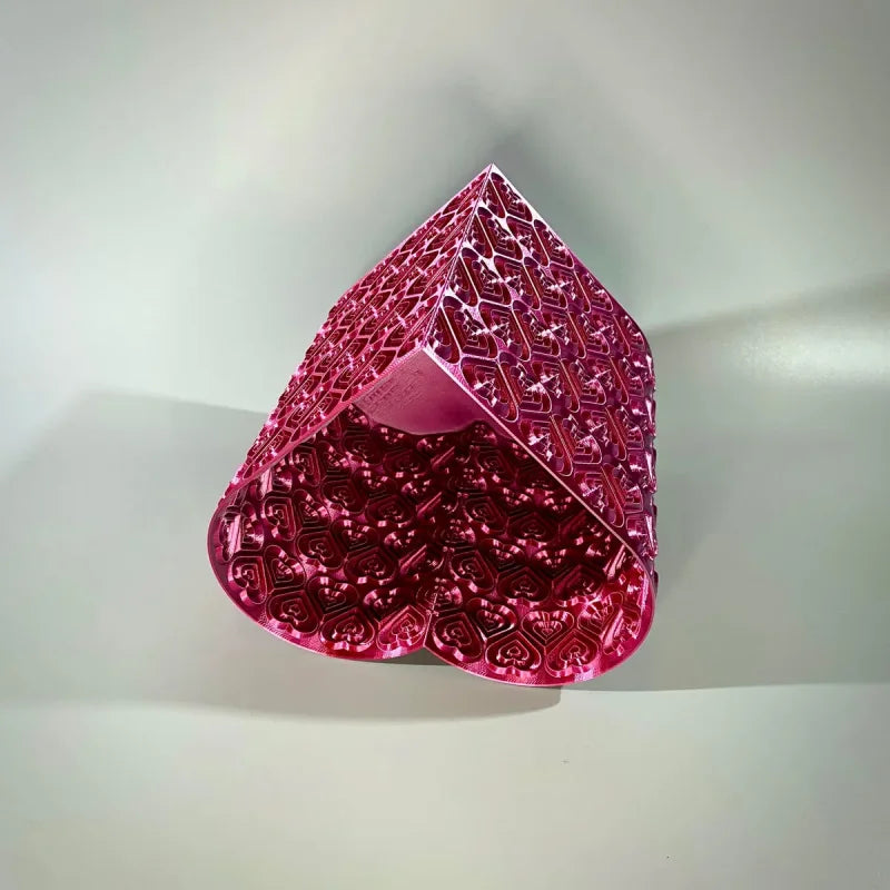 Ripple Heart Vase