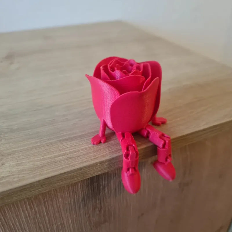 Rose articulée (Saint-Valentin)